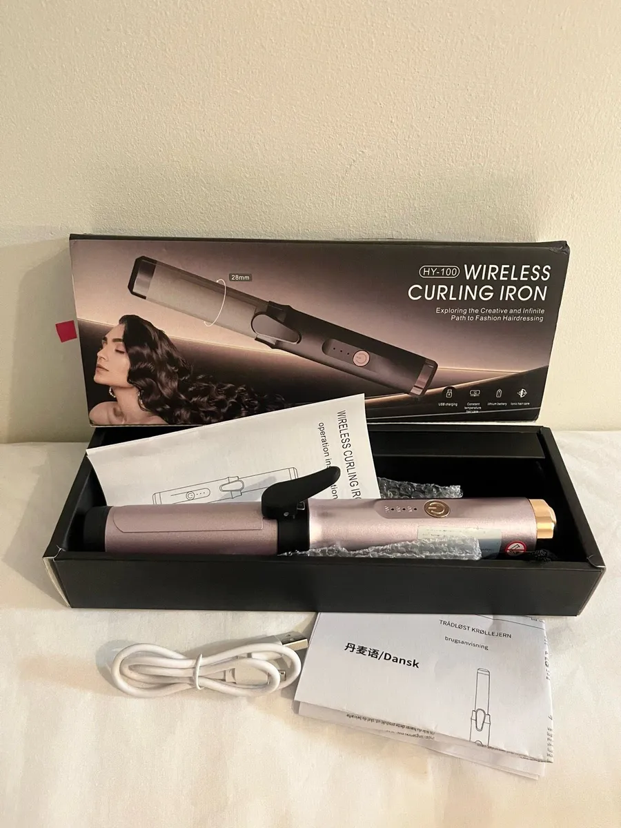 New Wireless travel curling iron hair curler USB - Image 1