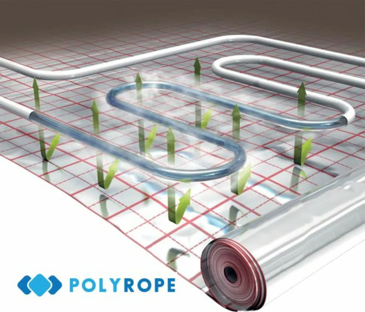 Underfloor heating insulation water pipe membrane - Image 1
