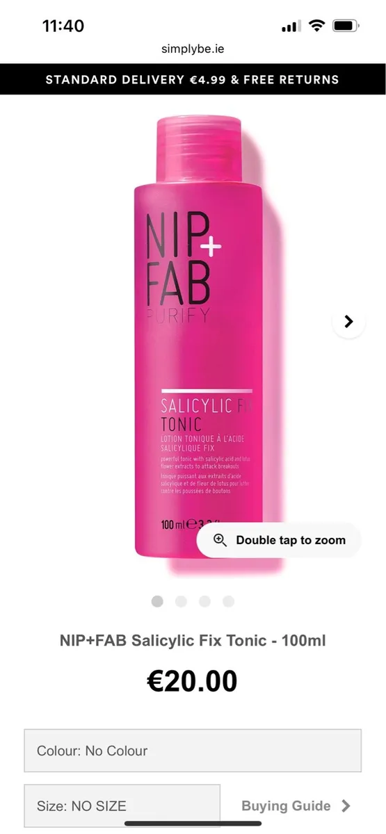 NEW Nip + Fab Salicylic Acid Fix Tonic - Image 4