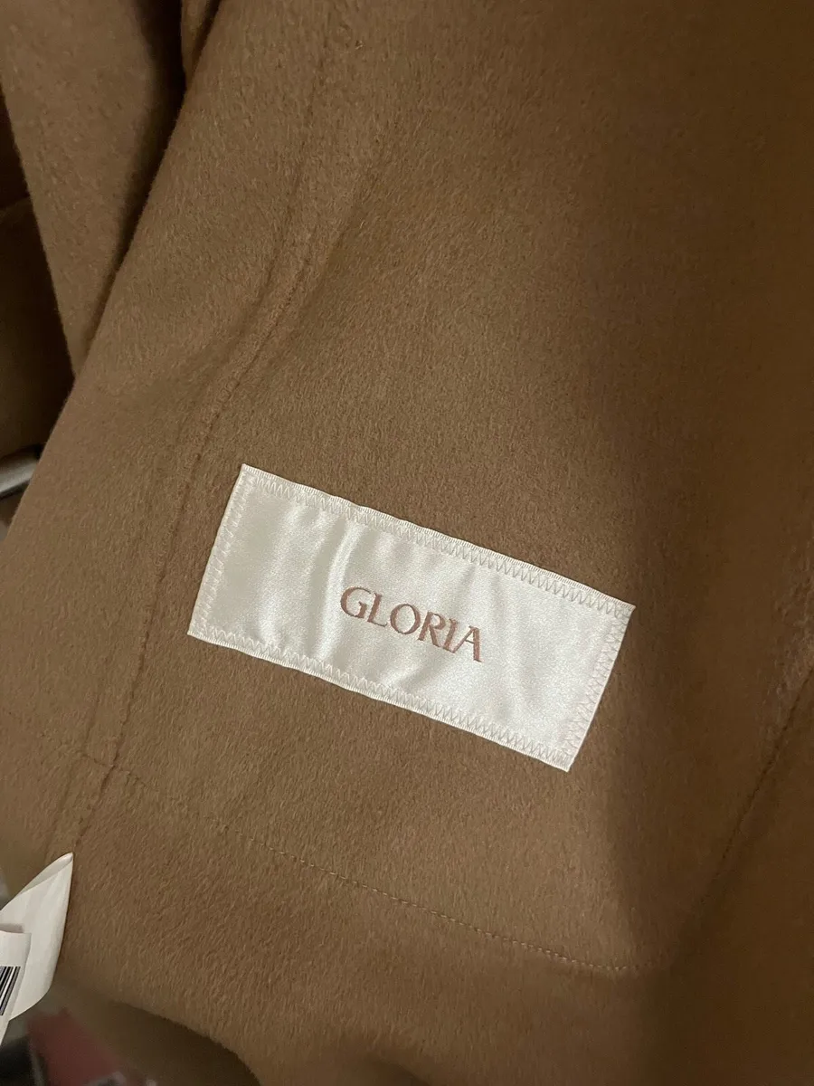 NEW 70% pure Wool warm winter coat women beige - Image 4