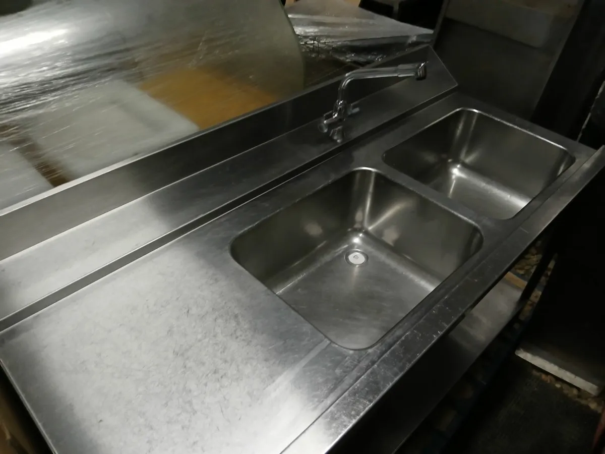 Staneless steel cabbinet sink unit complete - Image 3