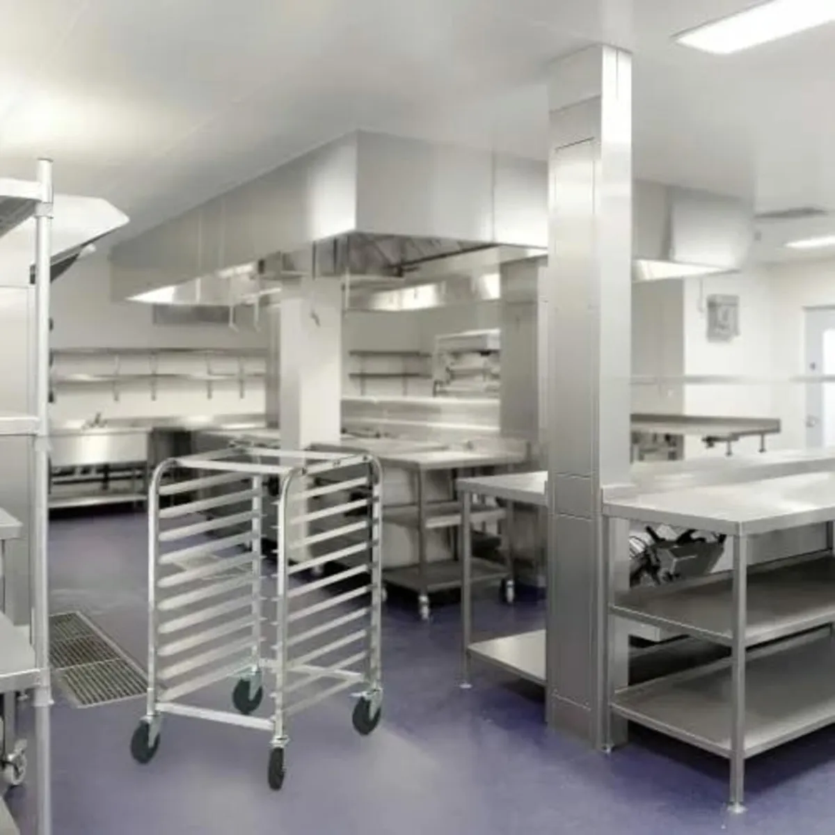 Bun Pan Rack, 10-Tier Commercial Bakery Racks with - Image 4