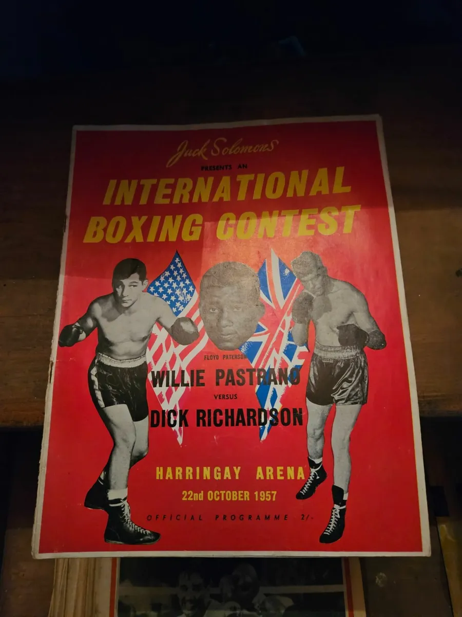 Vintage Boxing Programme