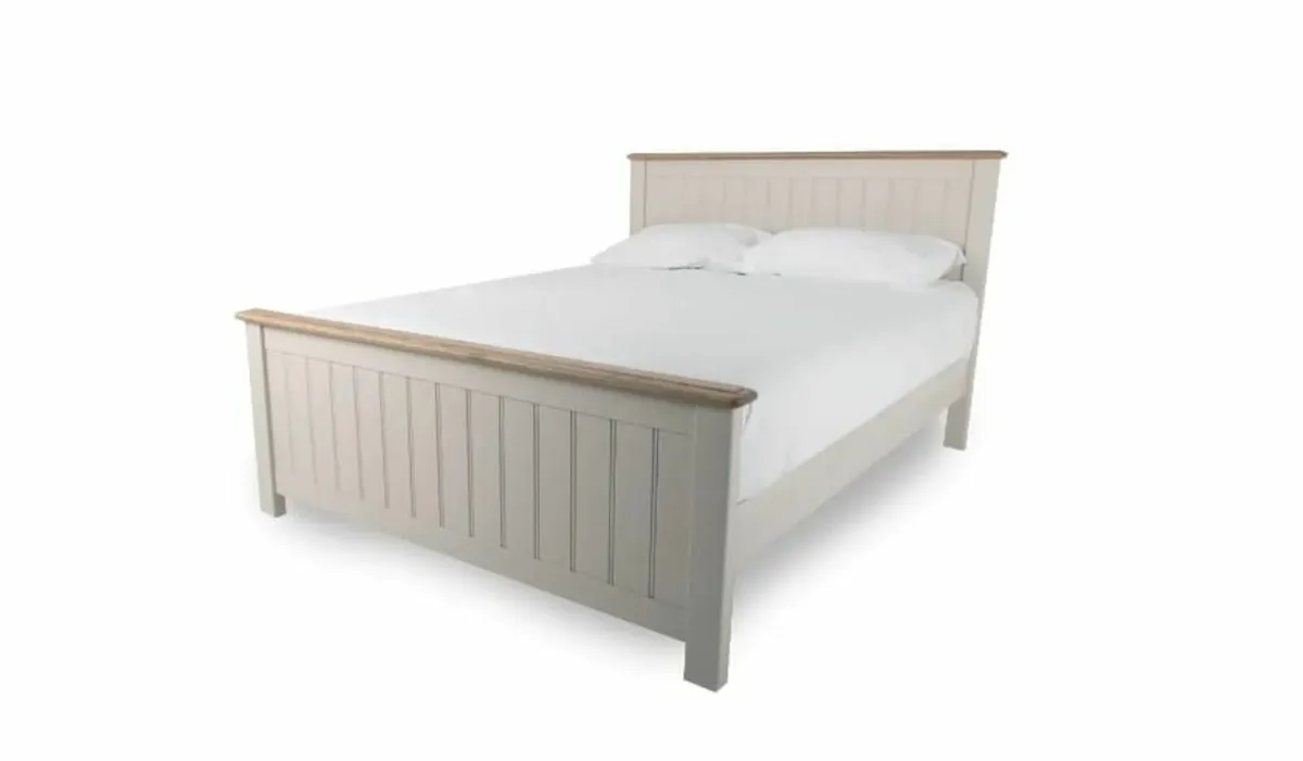 EZ Living 5ft King Bed & Mattress + Dresser - Image 4