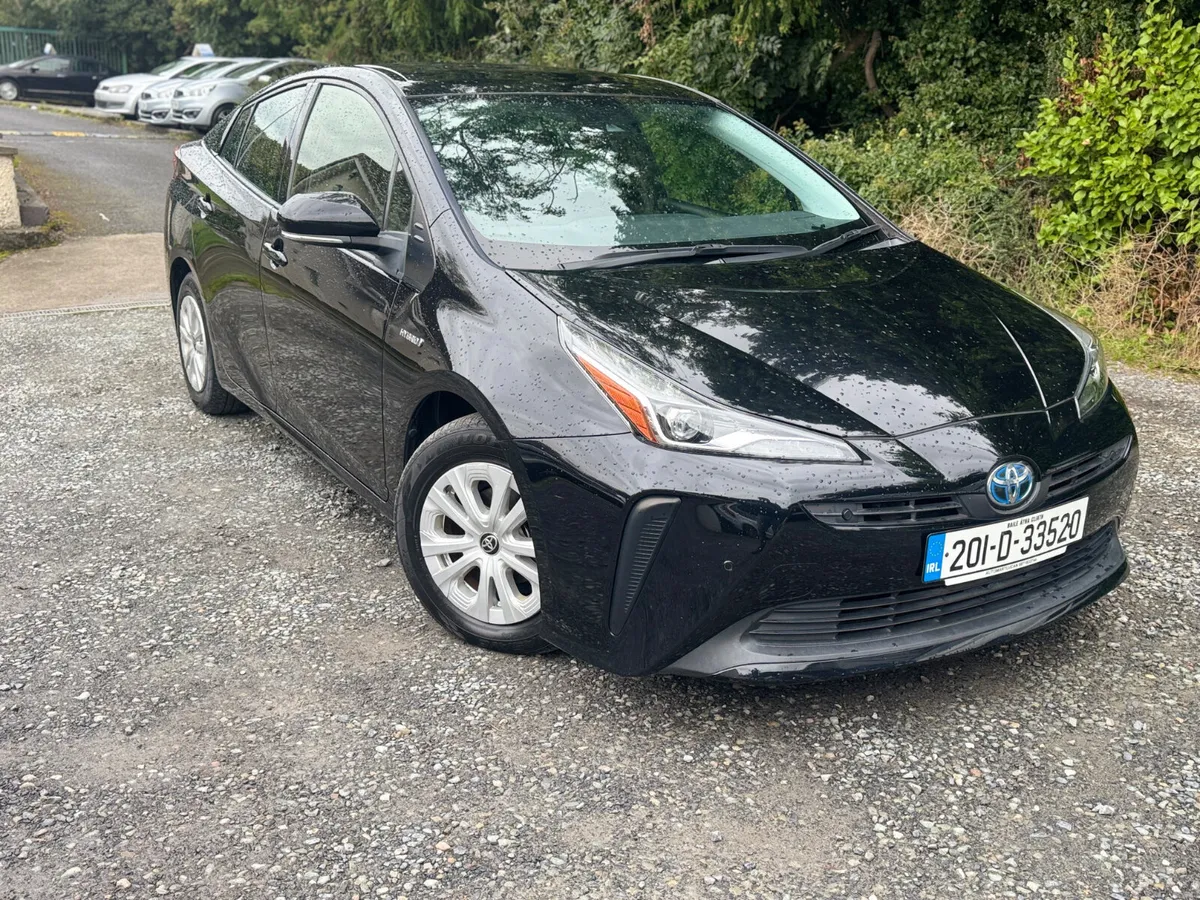 TOYOTA PRIUS 2020 TAXI PLATE AVAILABLE ON RENT - Image 1
