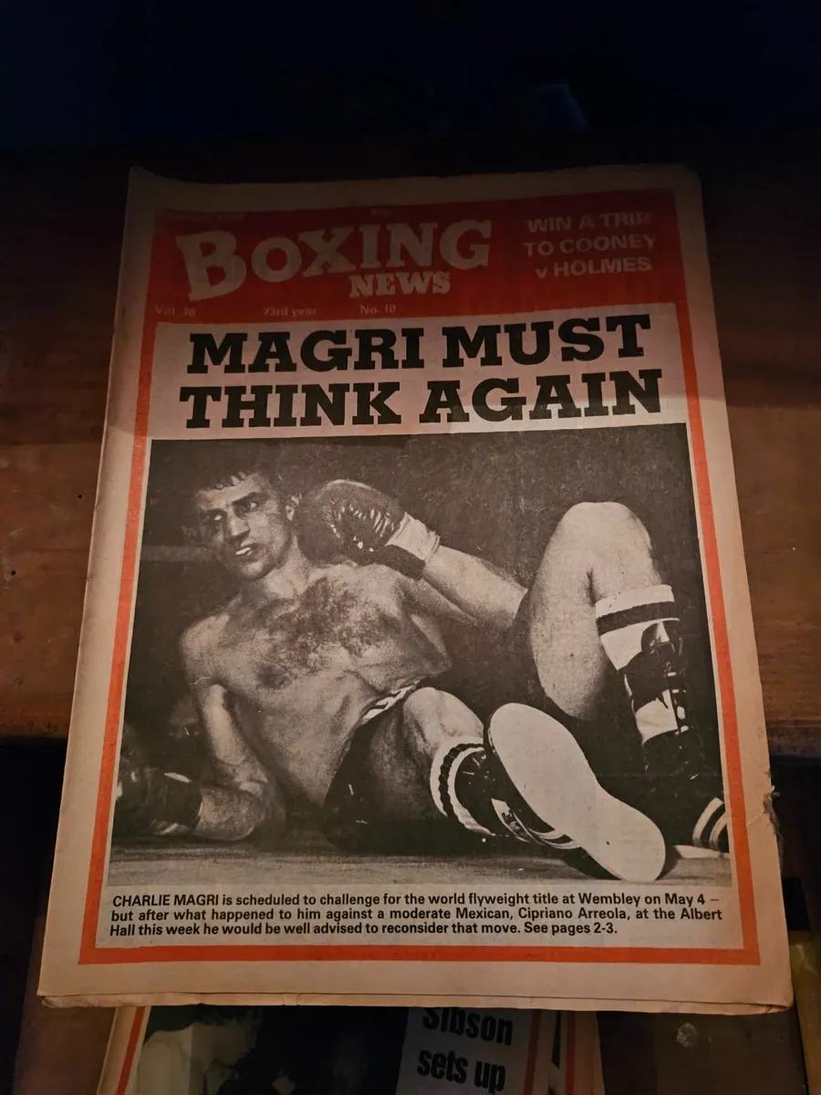 Vintage Boxing News