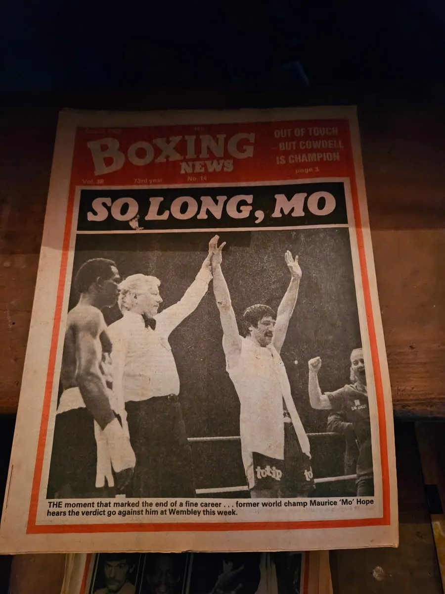 Vintage Boxing News