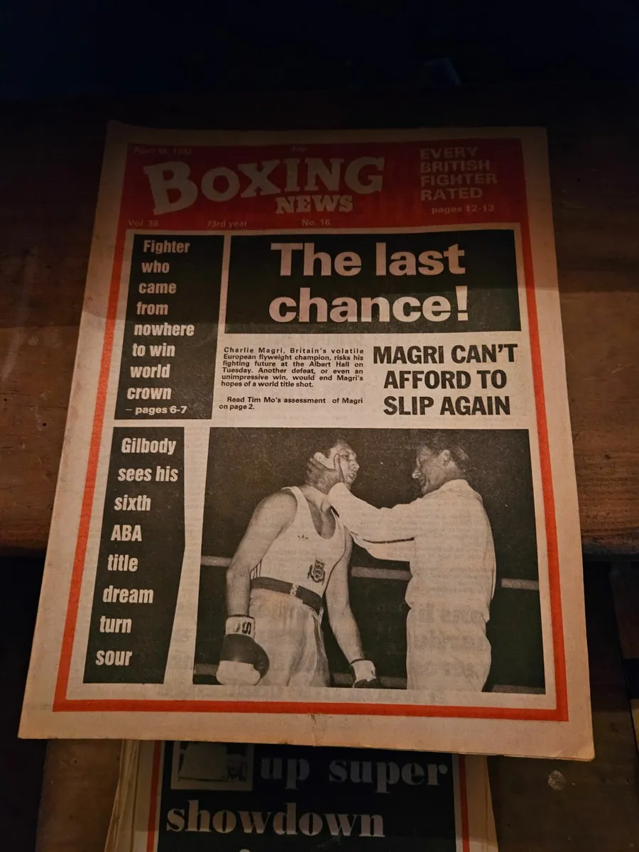 Vintage Boxing News