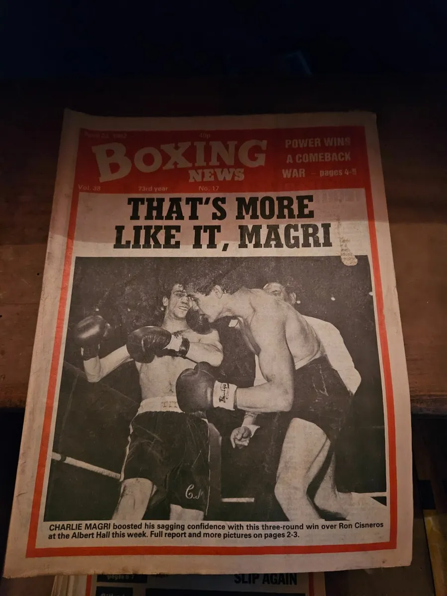 Vintage Boxing News