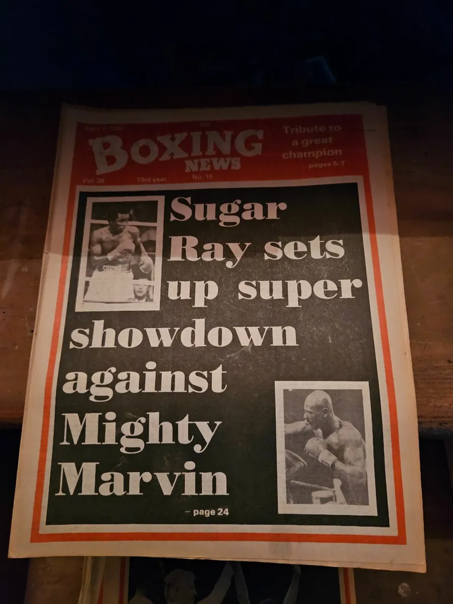 Vintage Boxing News