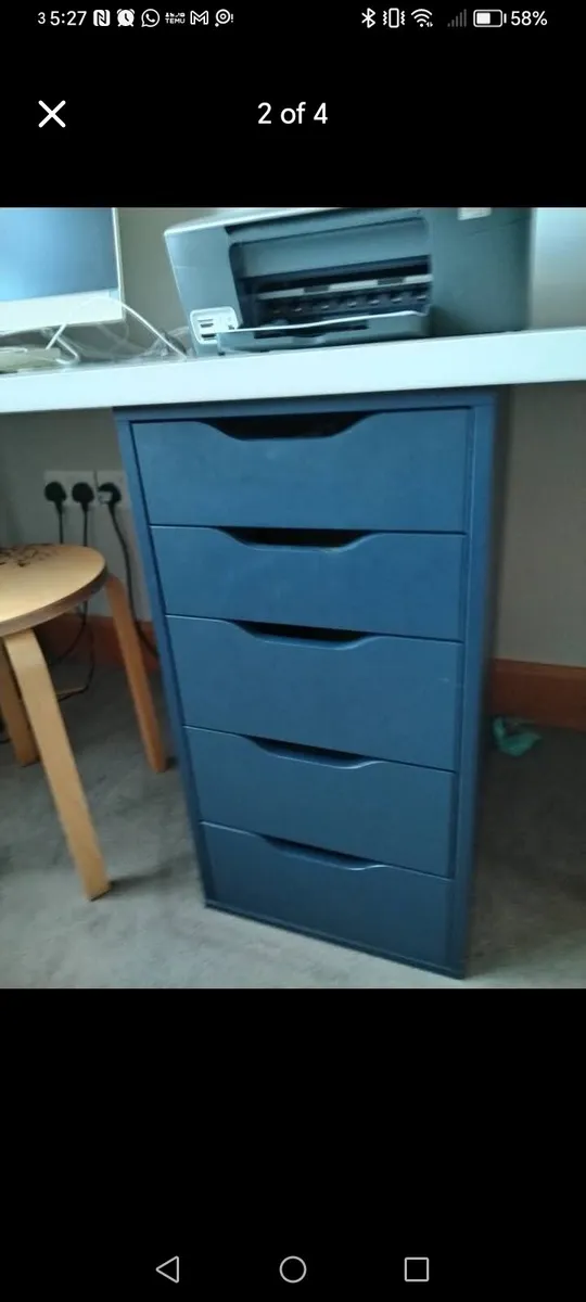 Desk and unit - Image 1