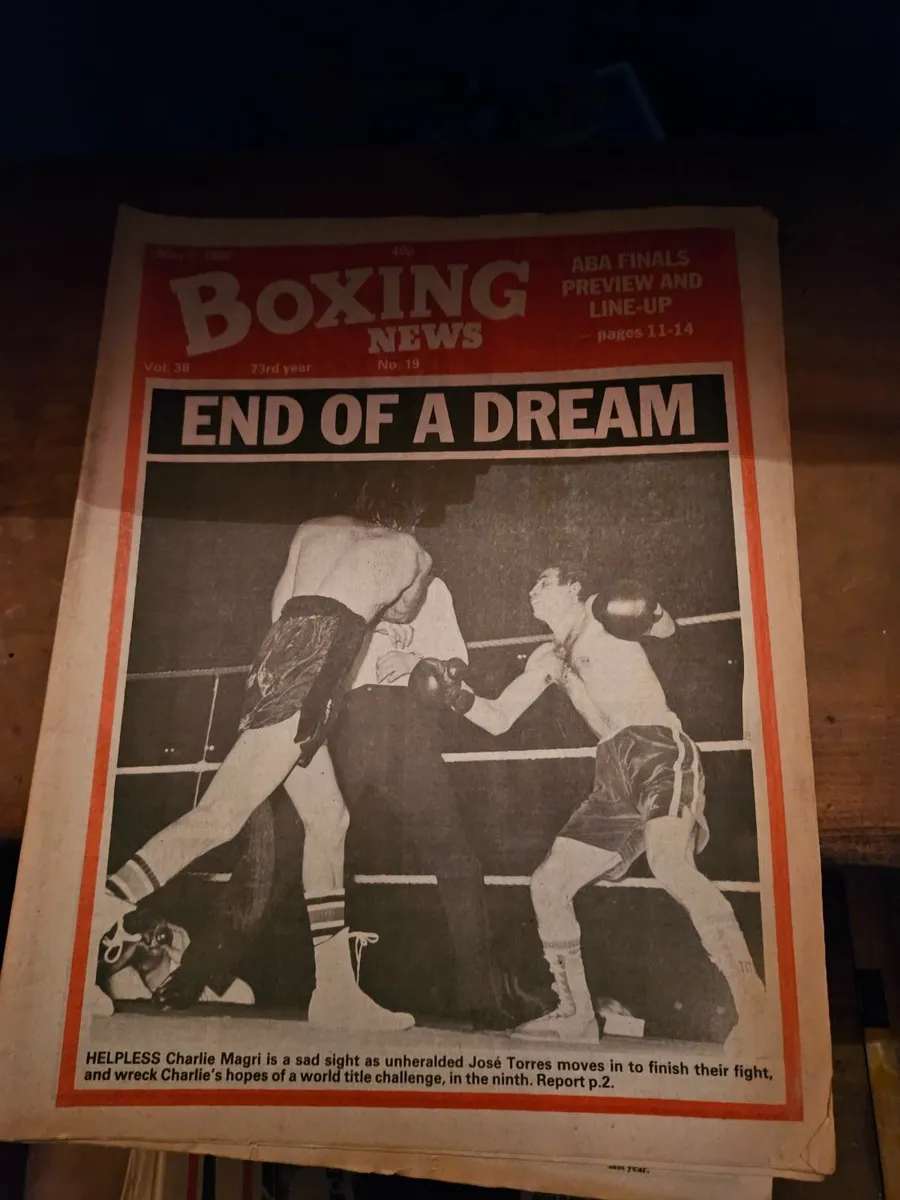 Vintage Boxing News