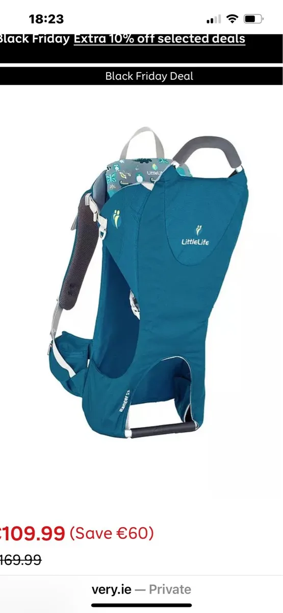 Child carrier ranger littlelife - Image 2