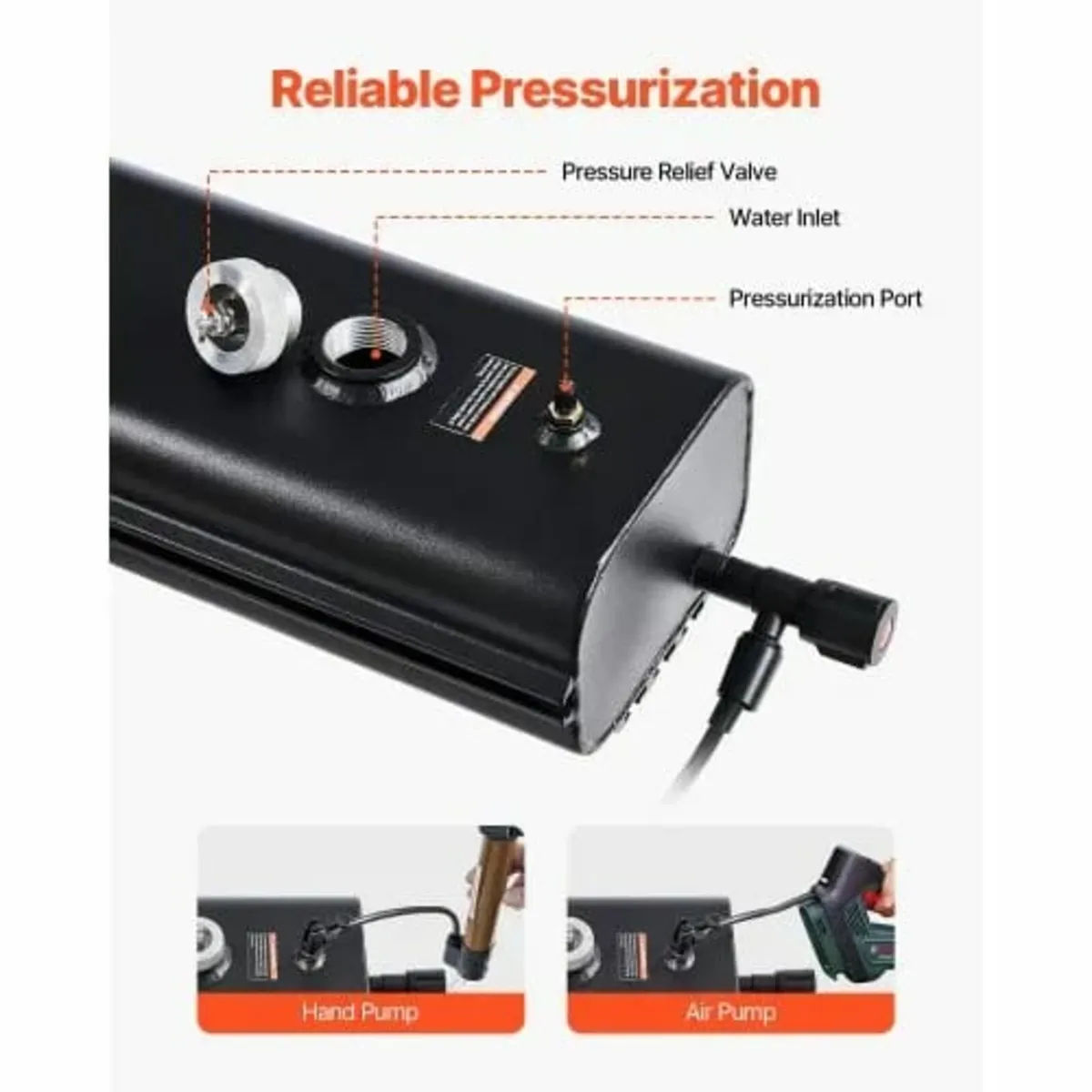 Roof Rack Water Tank, 4 Gal, Multi-Dispensing Outd - Image 4