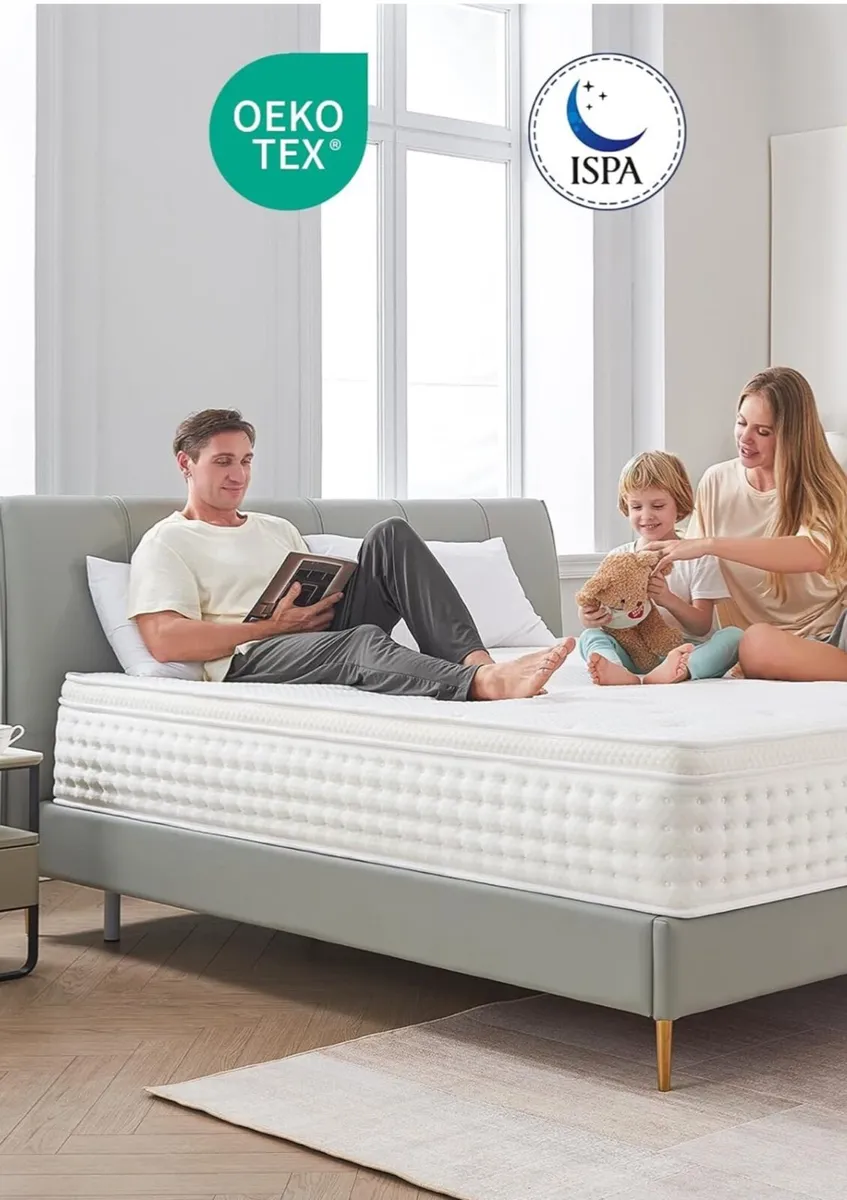 Small Double Mattress, Medium Firm Memory Foam Poc - Image 3