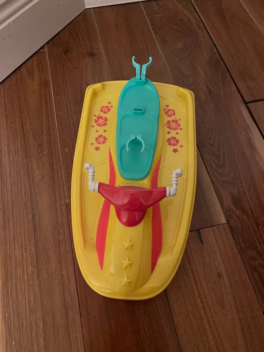 Barbie speed boat