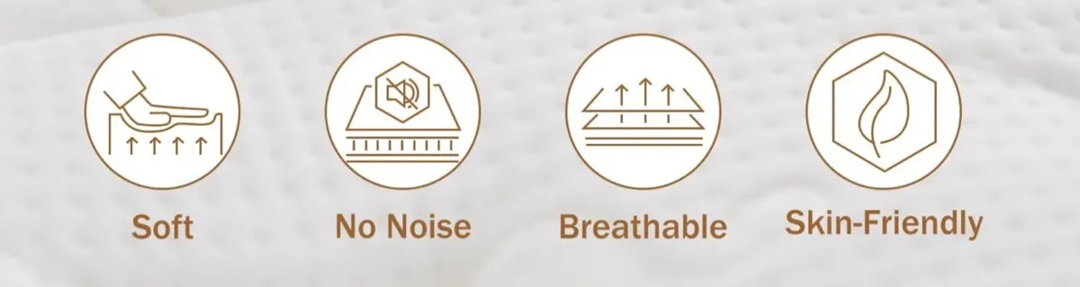 4FT6 Double Mattress, 10.2 INCH Double Bed Mattres - Image 3