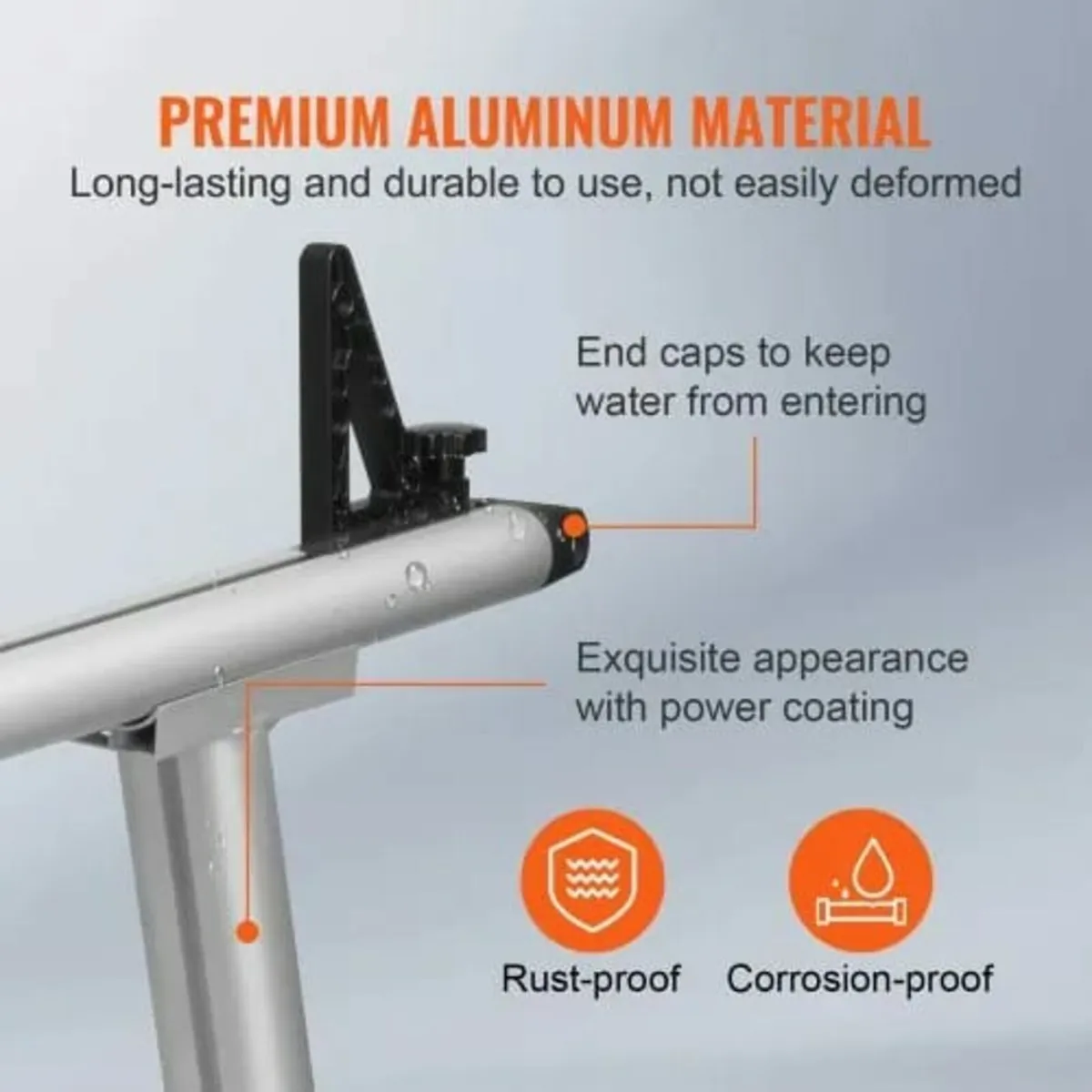 Truck Rack, 800 lbs Capacity, 71"x32" Aluminum Lad - Image 3