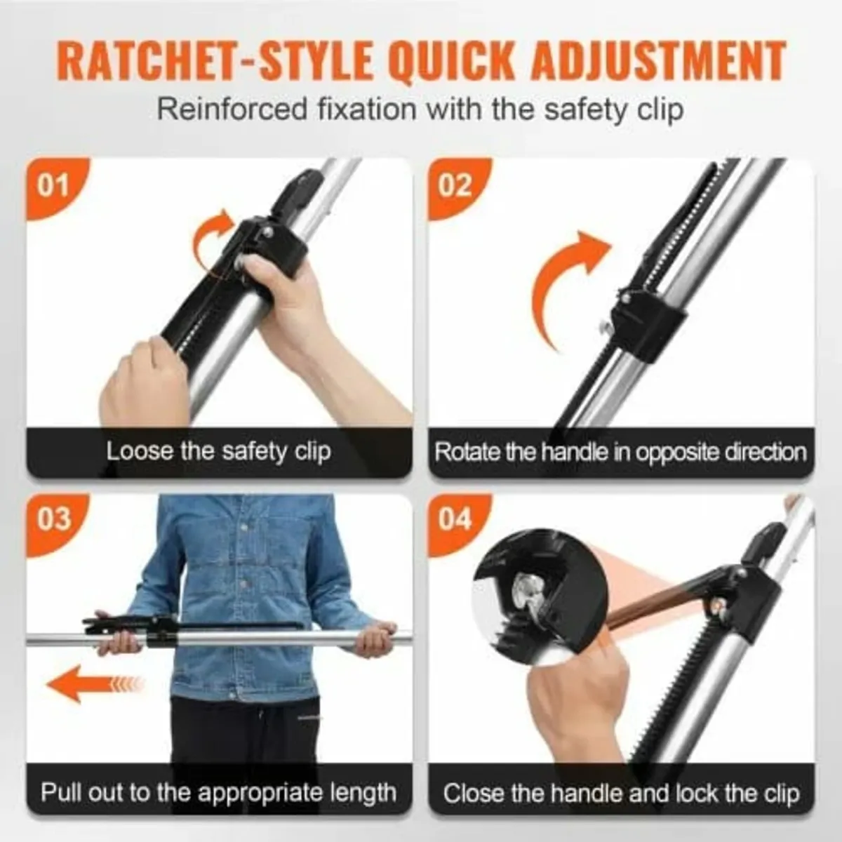 Cargo Bar, Ratcheting Cargo Bar Adjustable from 89 - Image 4