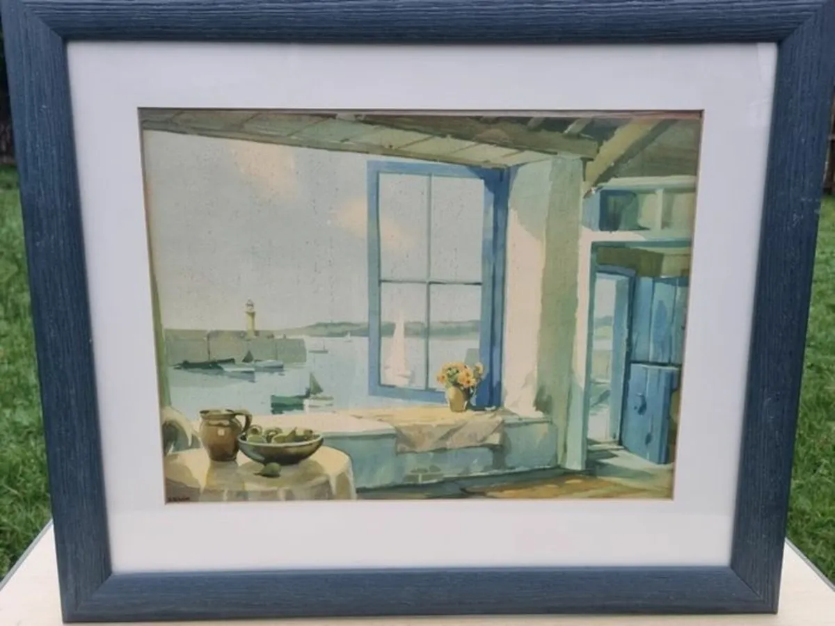 Large colorful print by Frank Sherwin - Image 1