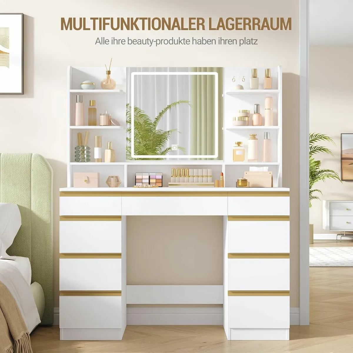 Dressing table with LED  Lighting - Image 2