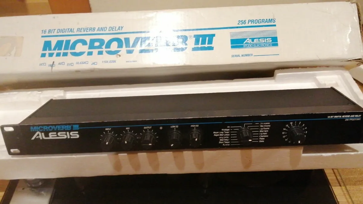 alesis microverb 3 - Image 1