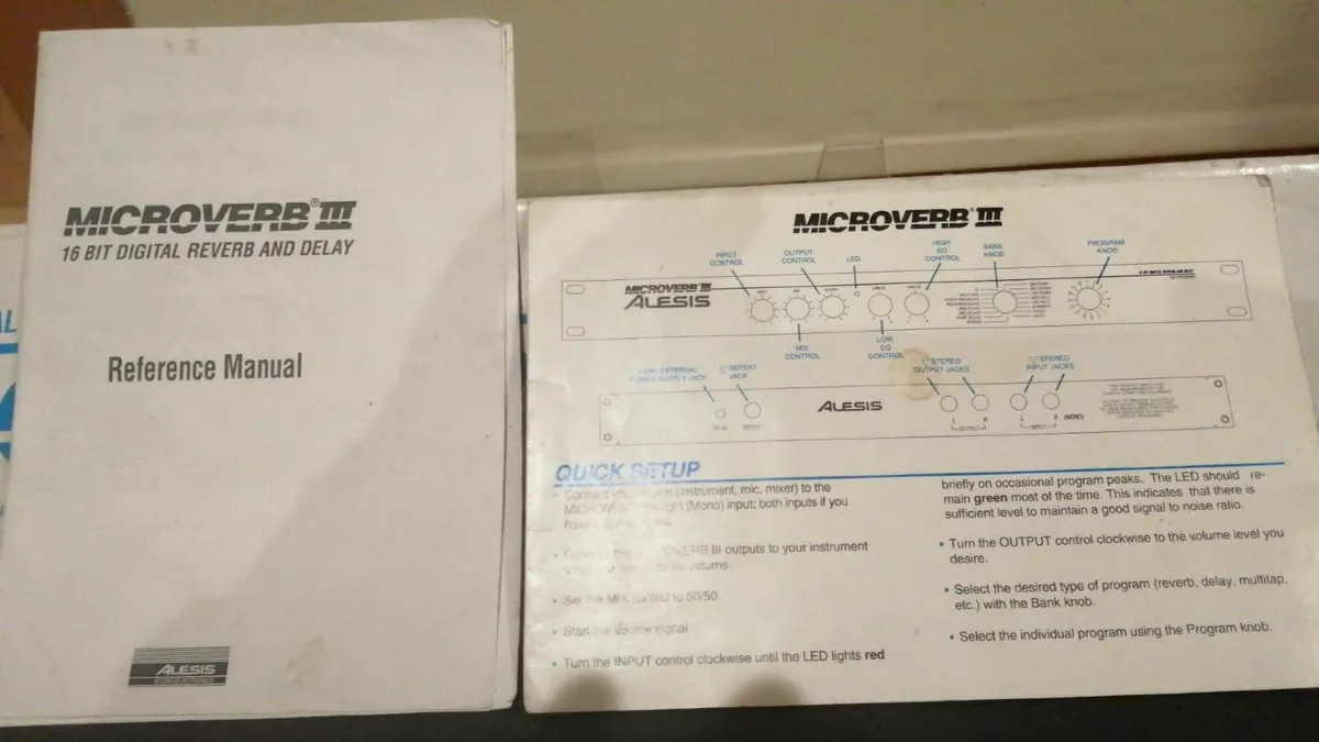 alesis microverb 3 - Image 2