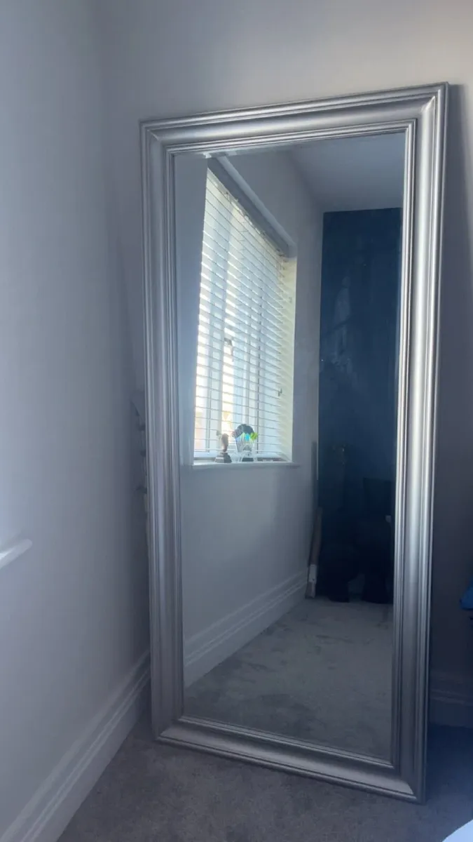 Large mirror (silver) - Image 1