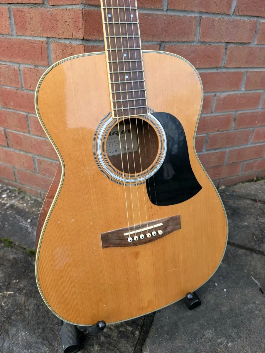 Aria AF-20 3/4 size Acoustic Guitar - Image 1