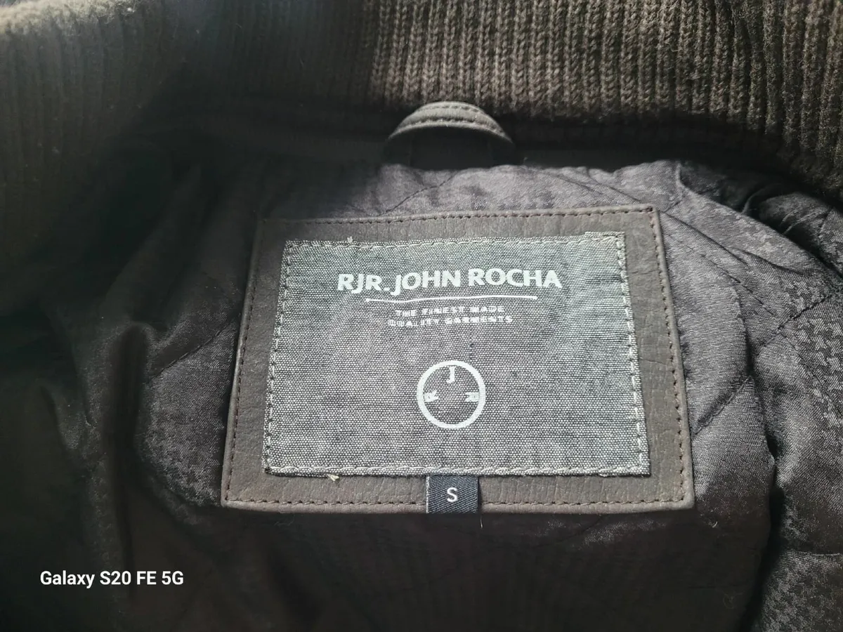 Mens Leather Jacket - Image 3