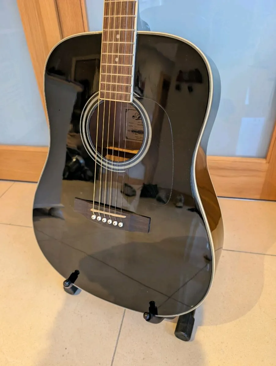 Aria AD-18BK Acoustic Guitar - Image 2