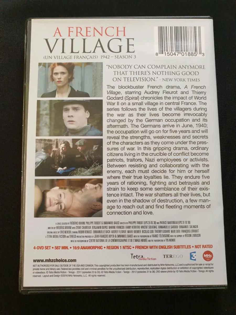 A French Village DVD Season Series Three 3 TV Show - Image 2