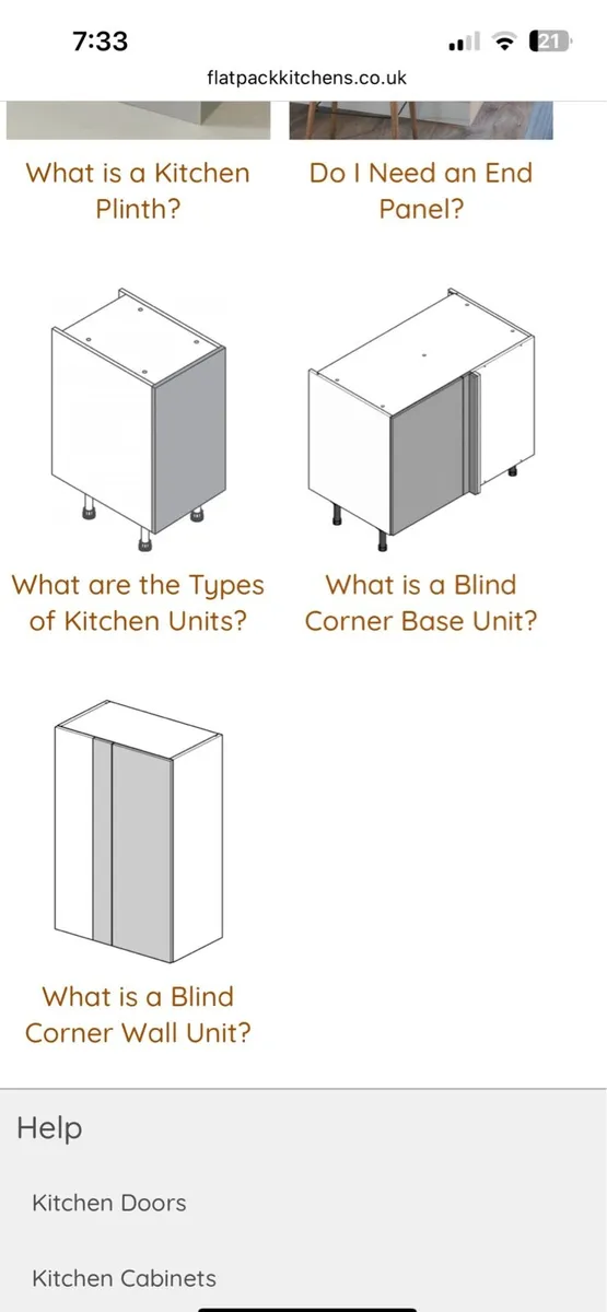 Kitchen units fully assembled or flat pack - Image 2