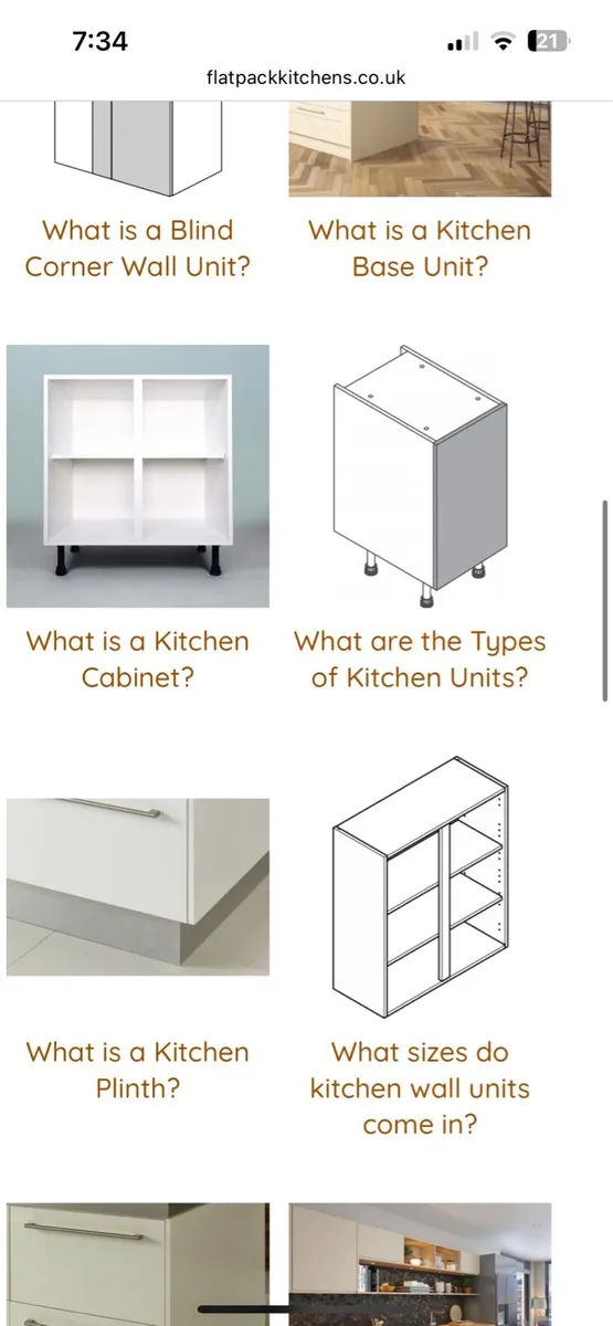Kitchen units fully assembled or flat pack - Image 4