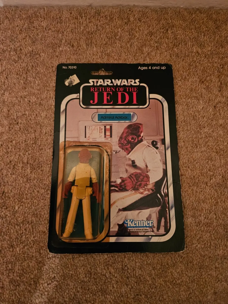 Vintage Star Wars ROTJ Admiral Ackbar - Image 1