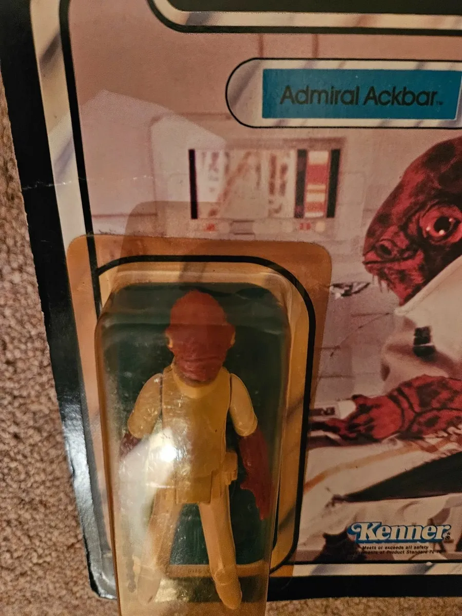 Vintage Star Wars ROTJ Admiral Ackbar - Image 3