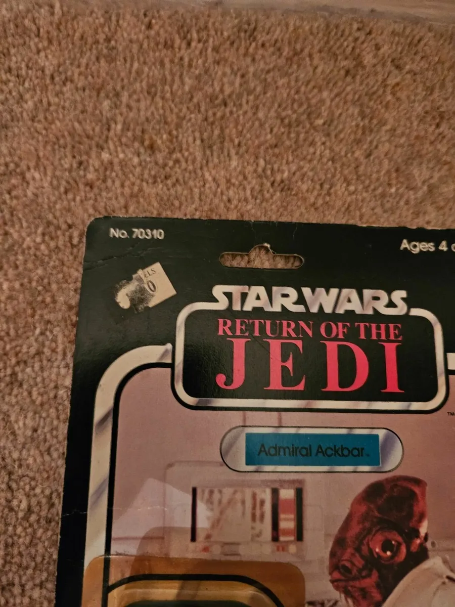 Vintage Star Wars ROTJ Admiral Ackbar - Image 4