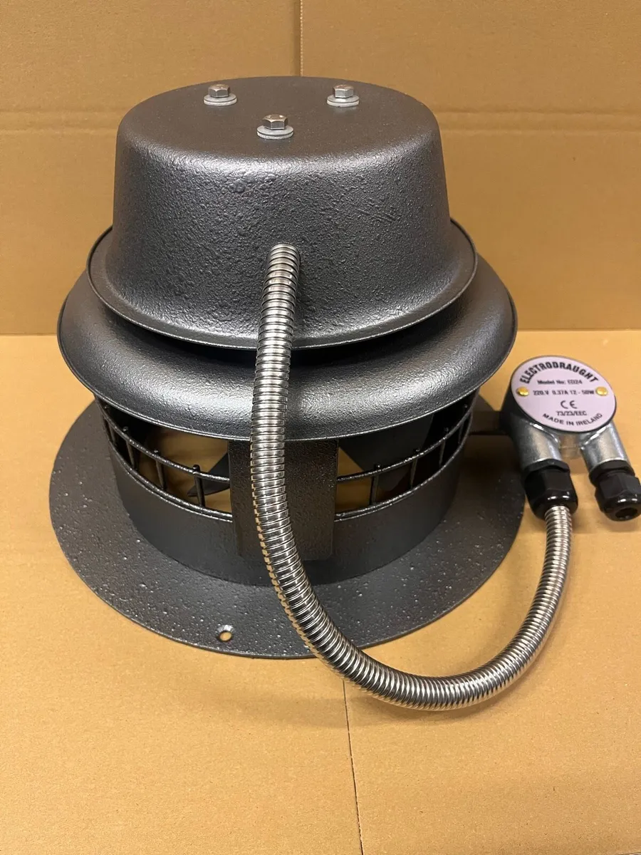 Anti Downdraught Chimney Cowl- Chimney Fan - Image 4