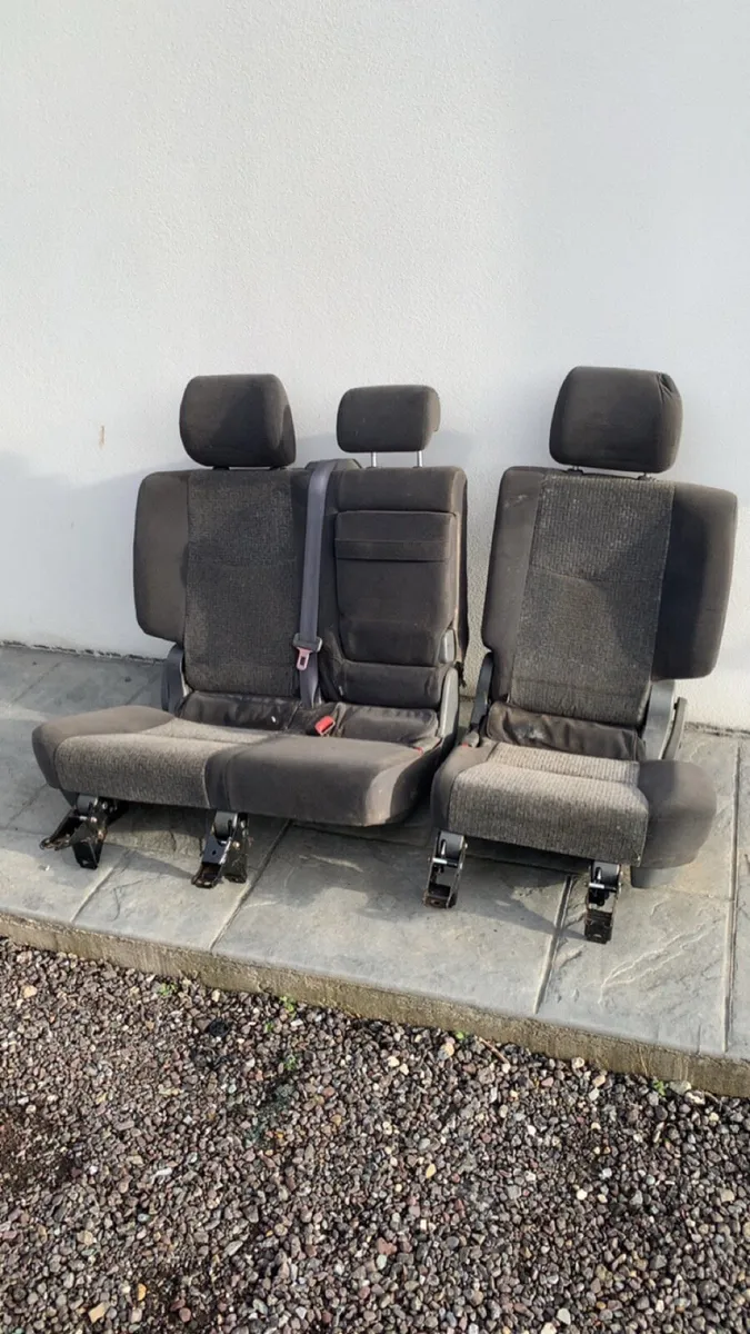 Toyota Landcruiser back seats