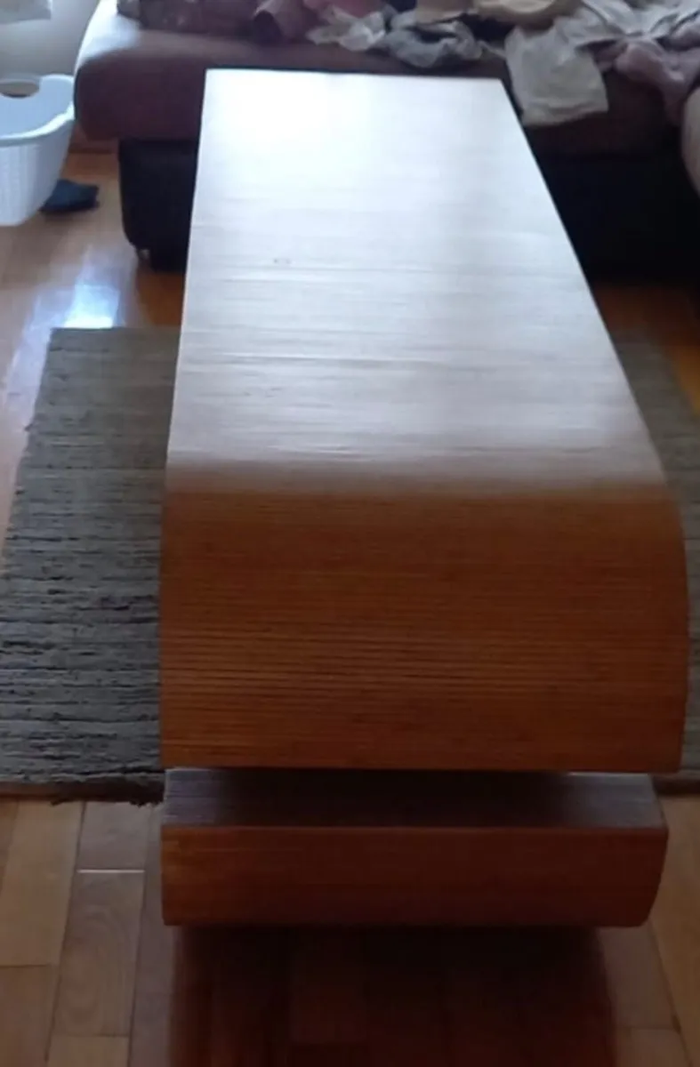 Wooden media console - Image 2