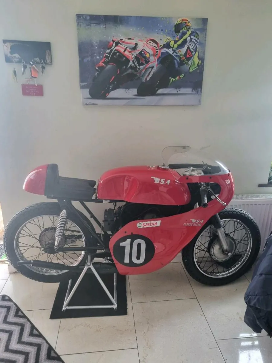 Circa 1962 bsa bantam race bike - Image 1