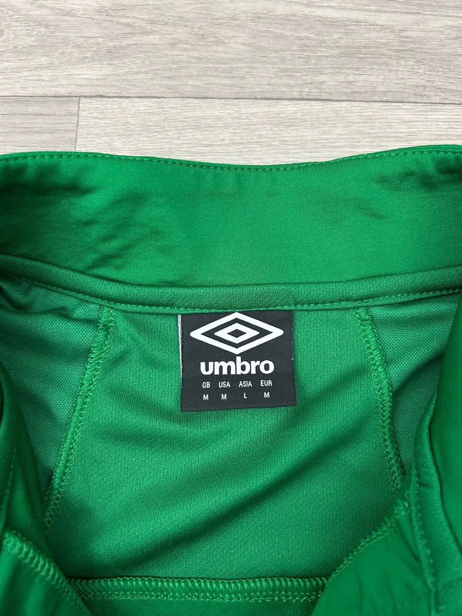 Umbro Ireland Football Half Zip Jumper Top Mens M - Image 4