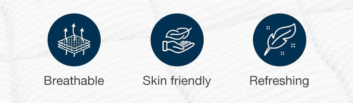 Double Mattress 4FT6, Memory Foam and 7-Zone Pocke - Image 2