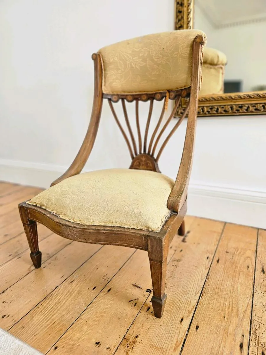 Antique Nursing Chair - Image 2