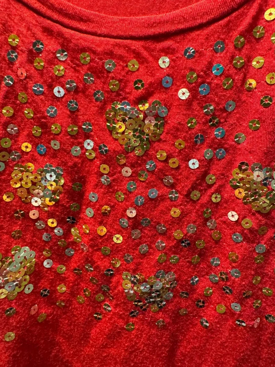 Girls Red long Sleeved TShirt - Image 4