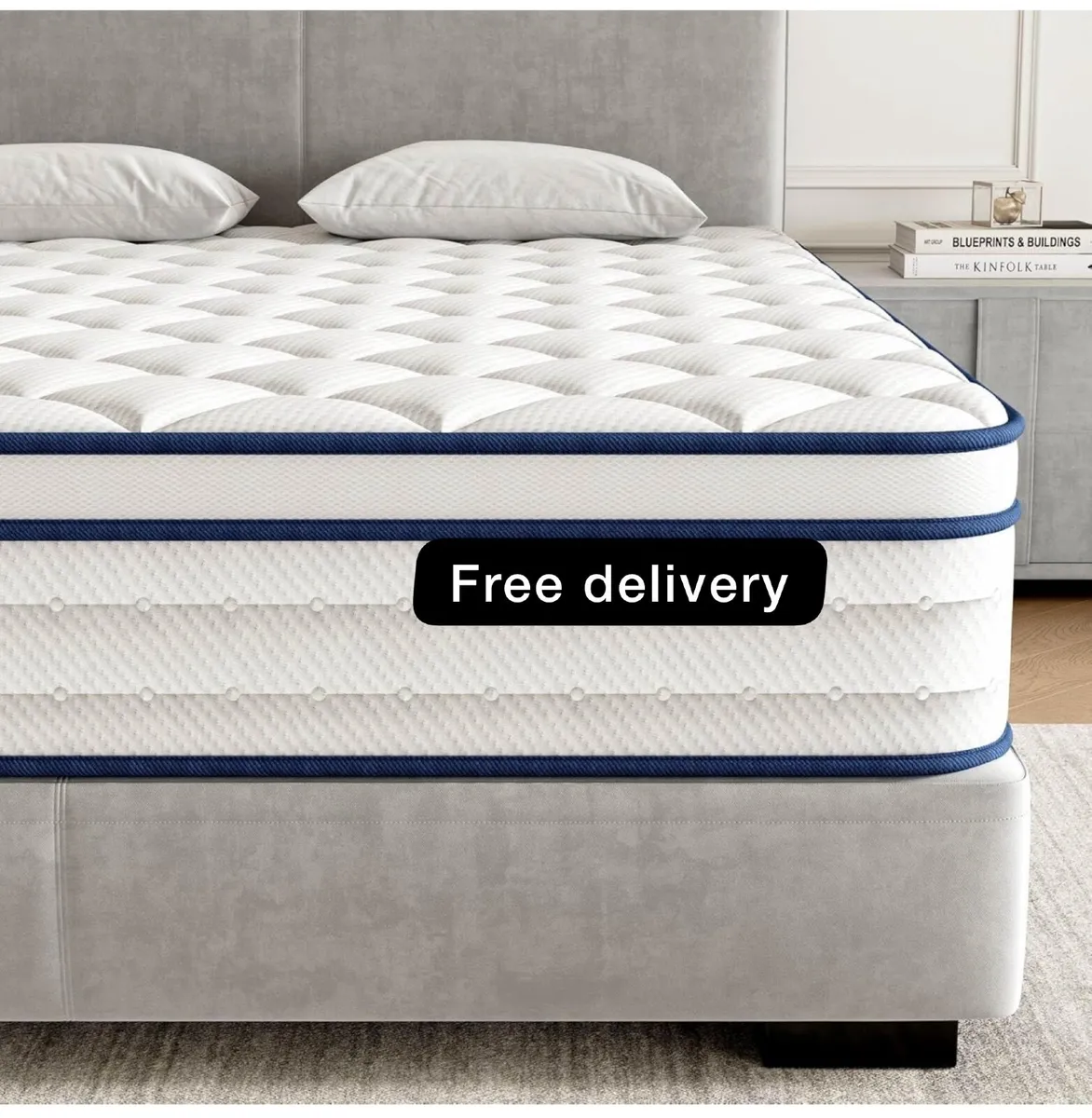 King Mattress 5FT, Memory Foam and 7-Zone Pocket S - Image 1