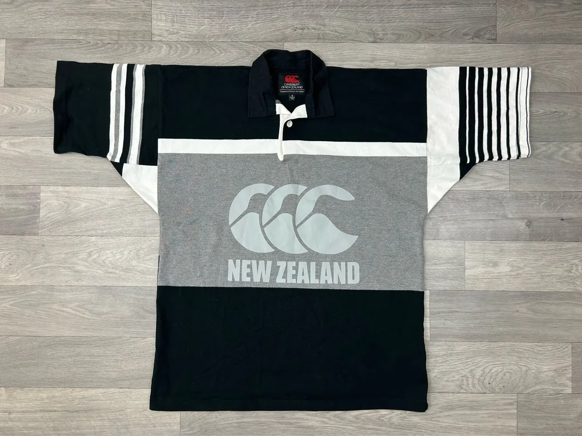 Vintage Canterbury New Zealand Uglies Rugby Jersey - Image 1