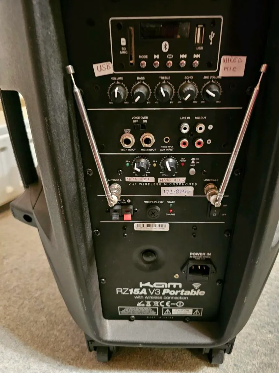 Portable pa system - Image 3