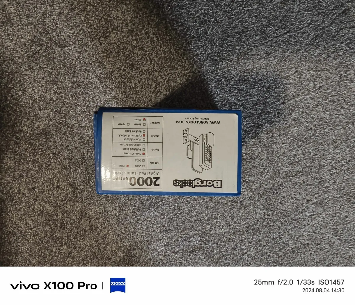 Mechanical Combination Lock, Security Door Lock - Image 1