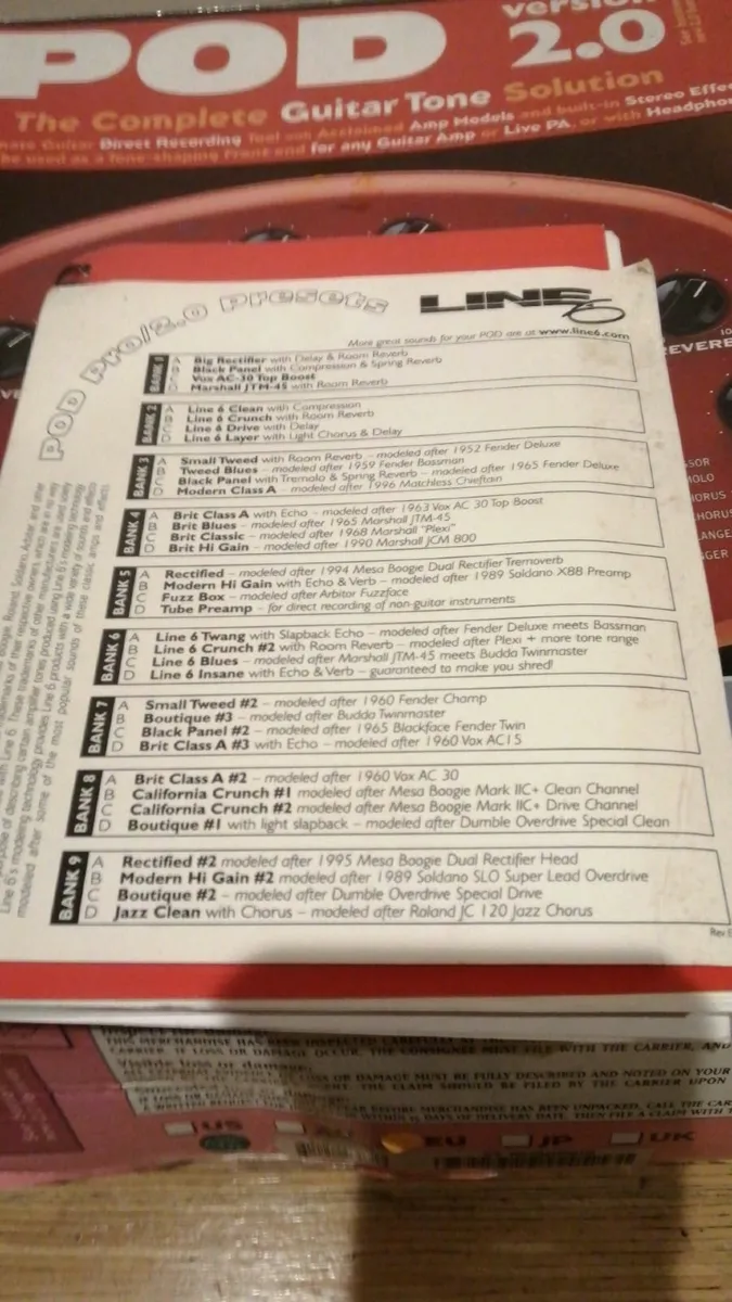 Line 6 pod 2.0 - Image 4